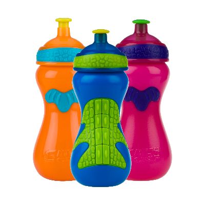 Comprar 2 uds botella de silicona colorida boquilla superior tapa de botella  antiderrame tapón tapa de botella de agua bebé